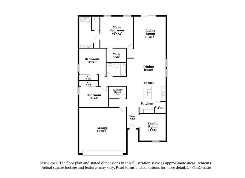 2,035/Mo, 588 Sun Warbler Way Saint Cloud, FL 34771 Floor Plan View