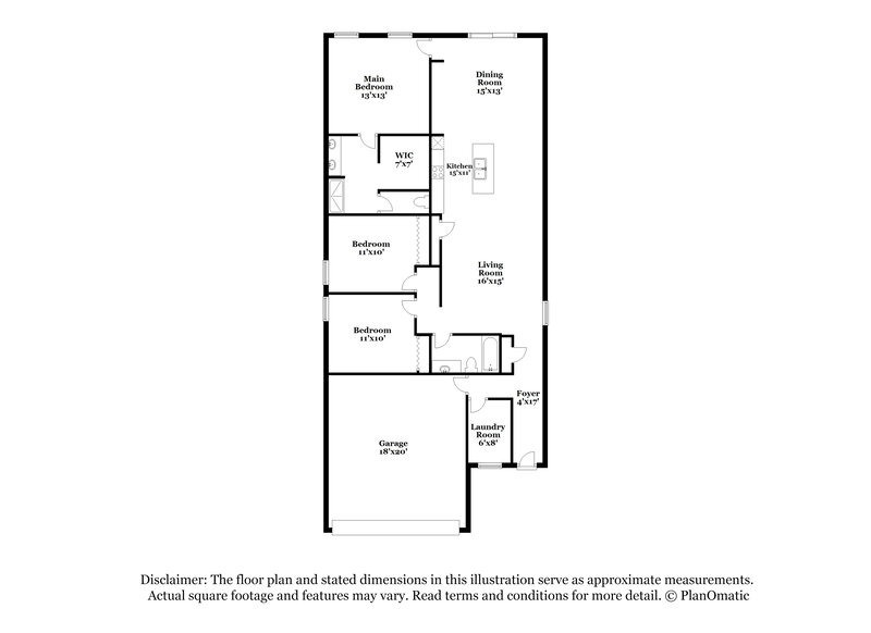 2,095/Mo, 453 Sun Warbler Way Saint Cloud, FL 34771 Floor Plan View