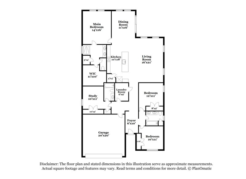 3,900/Mo, 2307 Raven Ridge Road Minneola, FL 34715 Floor Plan View