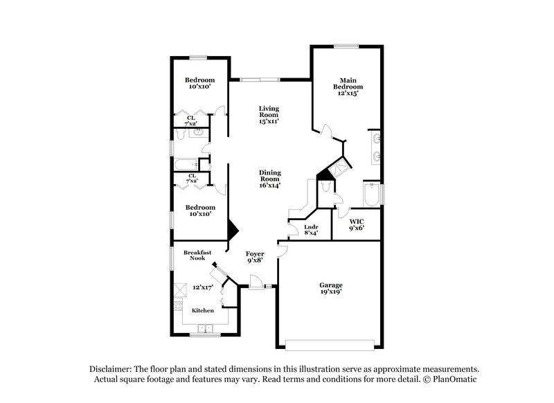 2,660/Mo, 1962 Lady Elisabeth Ave Orlando, FL 32826 Floor Plan View