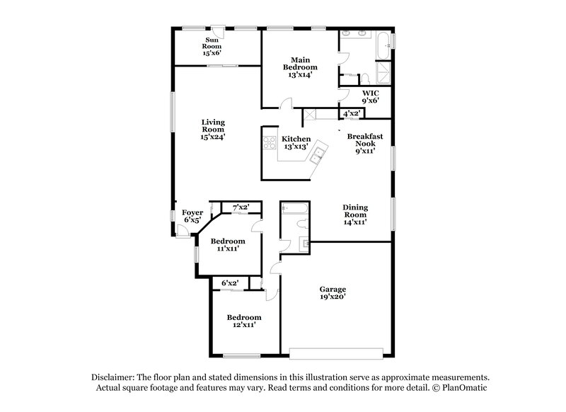 2,310/Mo, 2173 Mallard Creek Cir Kissimmee, FL 34743 Floorplan View