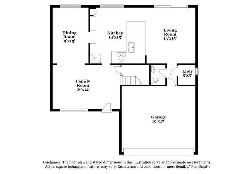 1,985/Mo, 717 Martin Ln Kissimmee, FL 34759 Floor Plan View