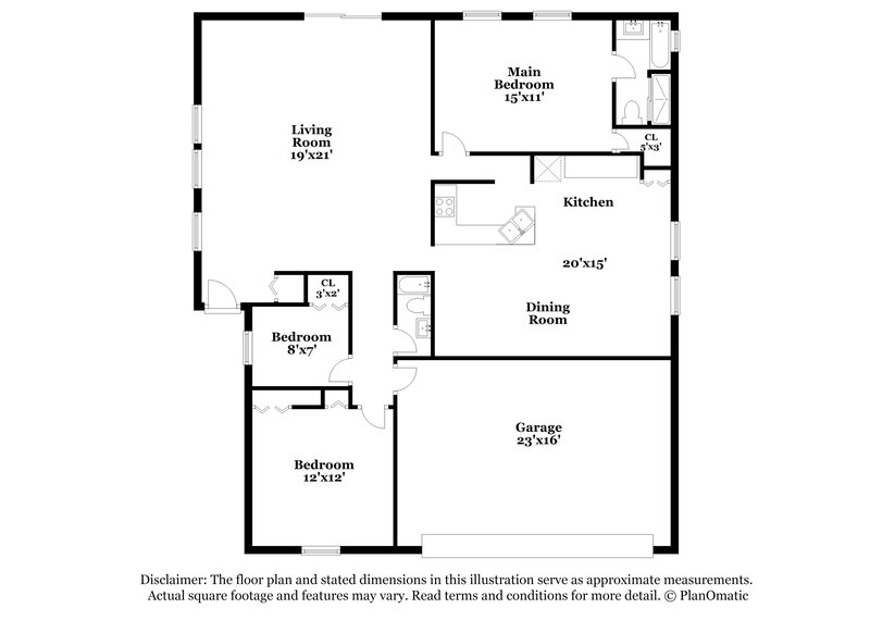 2,180/Mo, 3813 Shawn Cir Orlando, FL 32826 Floor Plan View