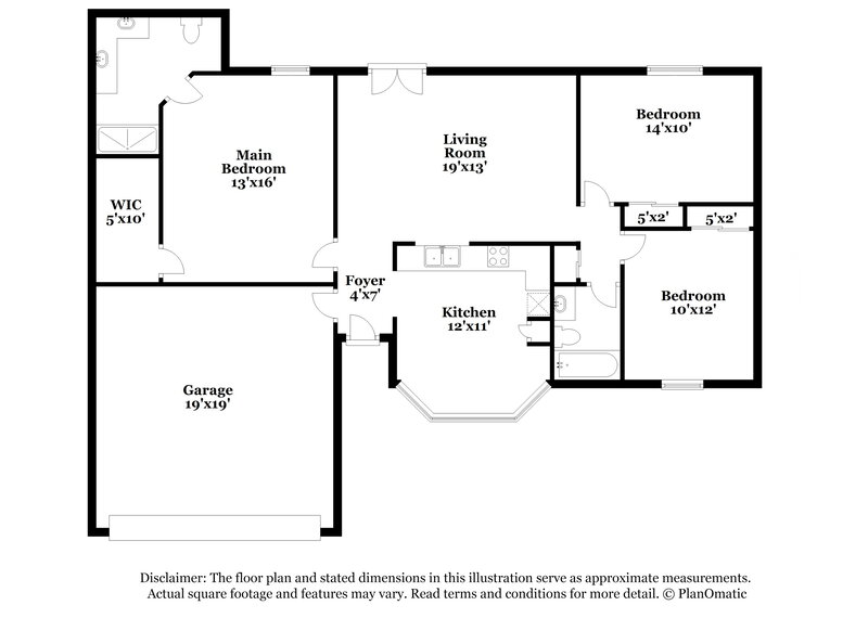 1,900/Mo, 710 Kenmoore Ct Eustis, FL 32726 Floorplan View