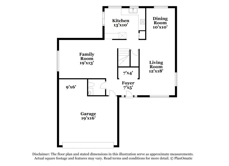 2,350/Mo, 410 Red Coat Ln Orlando, FL 32825 Floor Plan View