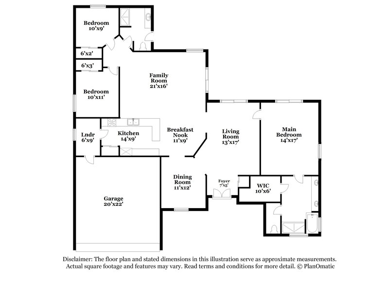 2,440/Mo, 12638 Beltingle Ct Orlando, FL 32837 Floor Plan View