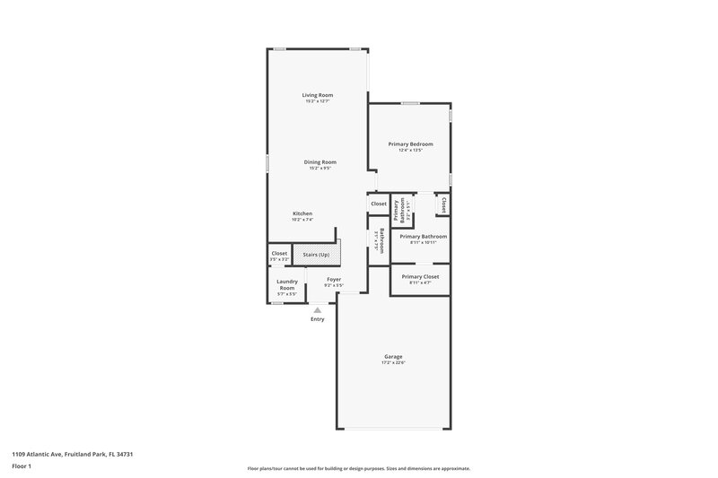 1,735/Mo, 1109 Atlantic Ave Fruitland Park, FL 34731 Floor Plan View