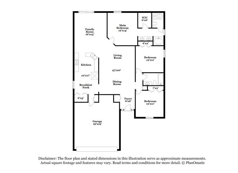 1,895/Mo, 2406 Foxhollow Rd Tavares, FL 32778 Floorplan View