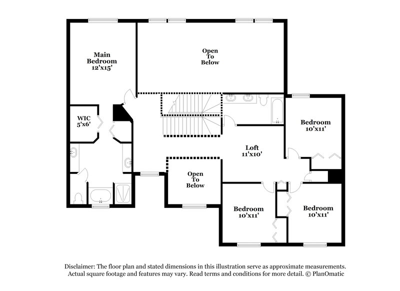 2,600/Mo, 225 Beckenham Dr Kissimmee, FL 34758 Floor Plan View 2