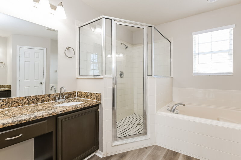 2,600/Mo, 225 Beckenham Dr Kissimmee, FL 34758 Main Bathroom View