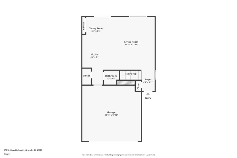 2,440/Mo, 13210 Moss Hollow Ct Orlando, FL 32828 Front View