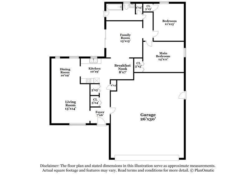 2,065/Mo, 3046 Moss Valley Pl Winter Park, FL 32792 Floorplan View