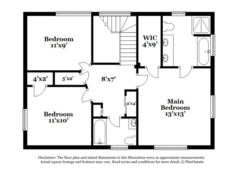 2,200/Mo, 1221 Woodflower Way Clermont, FL 34714 Floorplan View 2