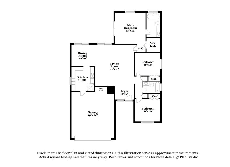 2,360/Mo, 2009 Ipsden Dr Orlando, FL 32837 Floor Plan View