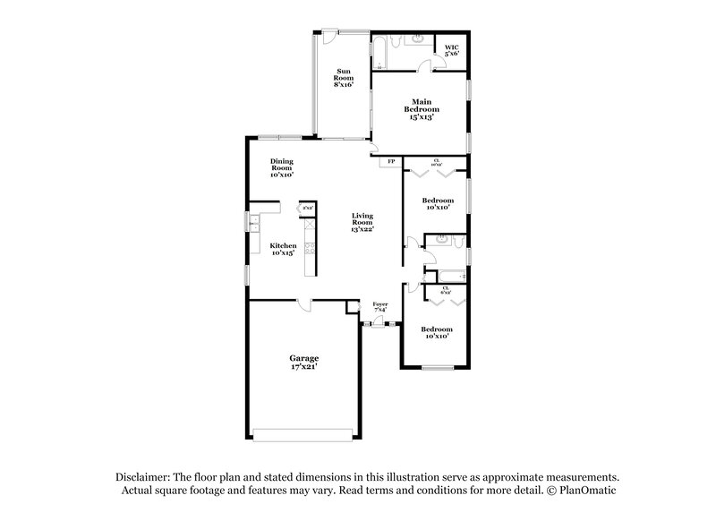 2,275/Mo, 749 Heather Glen Cir Lake Mary, FL 32746 Floor Plan View