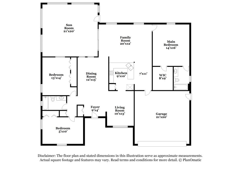 1,865/Mo, 135 San Blas Ave Kissimmee, FL 34743 Floorplan View
