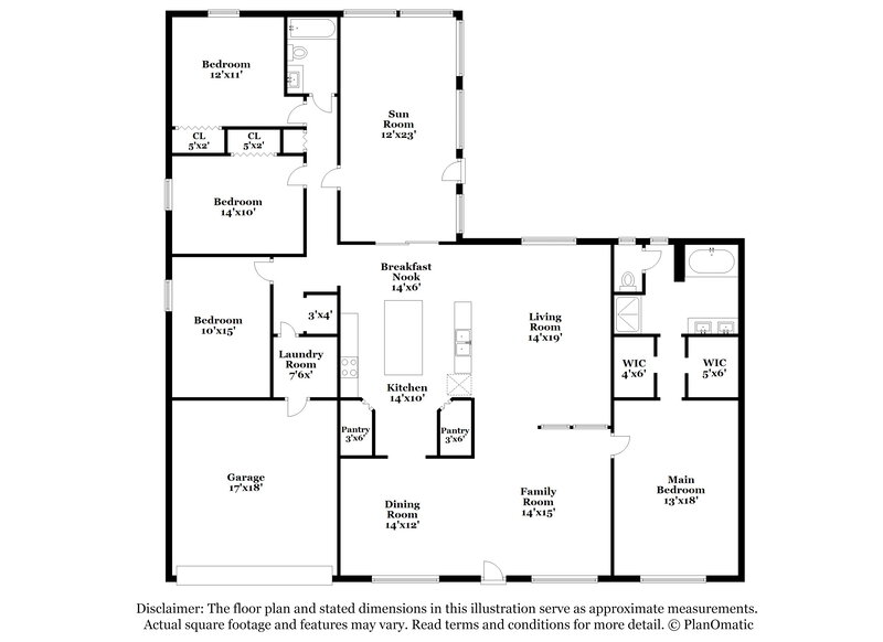 3,130/Mo, 1810 Torrington Dr Mascotte, FL 34753 Floor Plan View