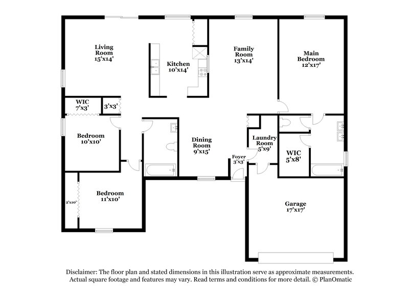2,235/Mo, 10733 Siena Dr Clermont, FL 34711 Floor Plan View