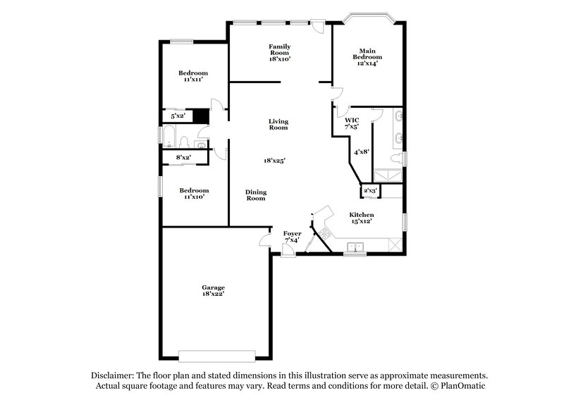 2,050/Mo, 4510 Abaco Dr Tavares, FL 32778 Floorplan View
