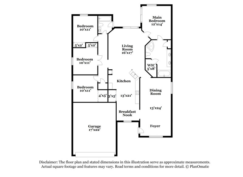 2,075/Mo, 549 Symphony Pl Davenport, FL 33896 Floor Plan View