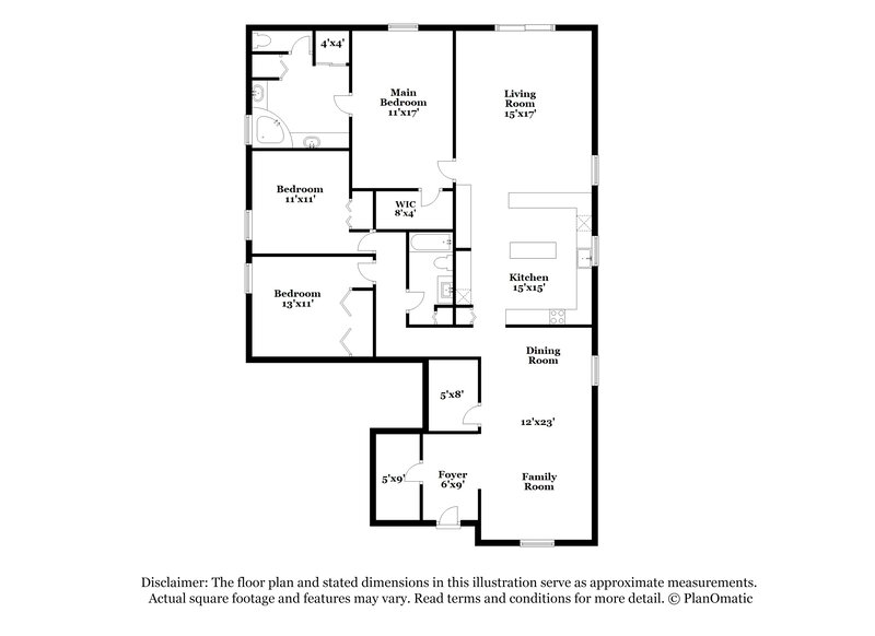 2,490/Mo, 2296 Bracknell Forest Trl Tavares, FL 32778 Floorplan View