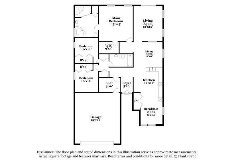 3,040/Mo, 3991 Hillingdon Rd Tavares, FL 32778 Floor Plan View