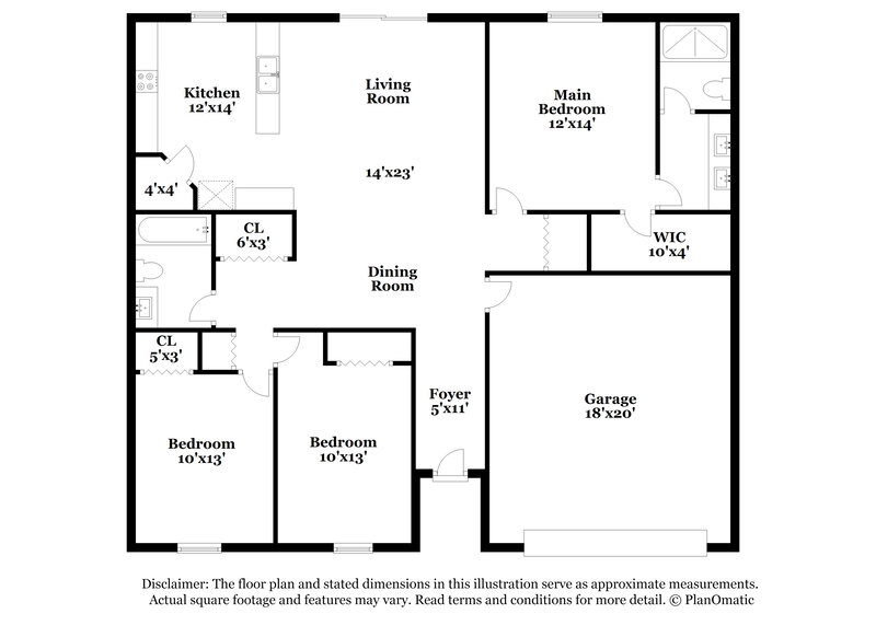 2,820/Mo, 409 Bay Oak Ln Lady Lake, FL 32159 Floor Plan View