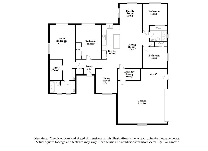 2,465/Mo, 3531 Norwich Ct Casselberry, FL 32707 Floor Plan View