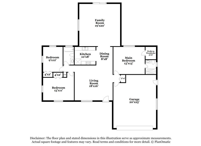 2,145/Mo, 999 Tomes Ct Orlando, FL 32825 Floorplan View