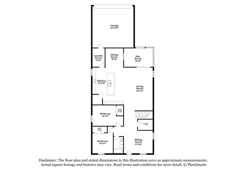3,720/Mo, 9916 Pecan Hickory Way Orlando, FL 32832 Floorplan View