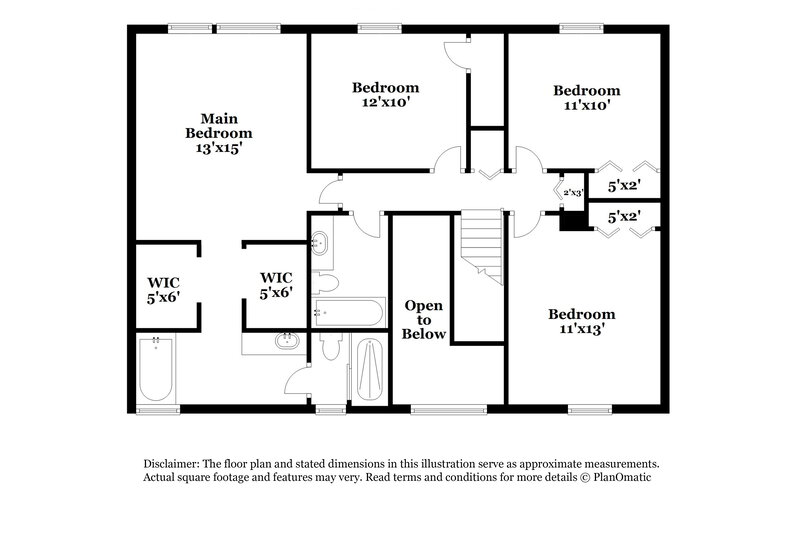 2,295/Mo, 117 Sterling Pine St Sanford, FL 32773 Floor Plan View 2