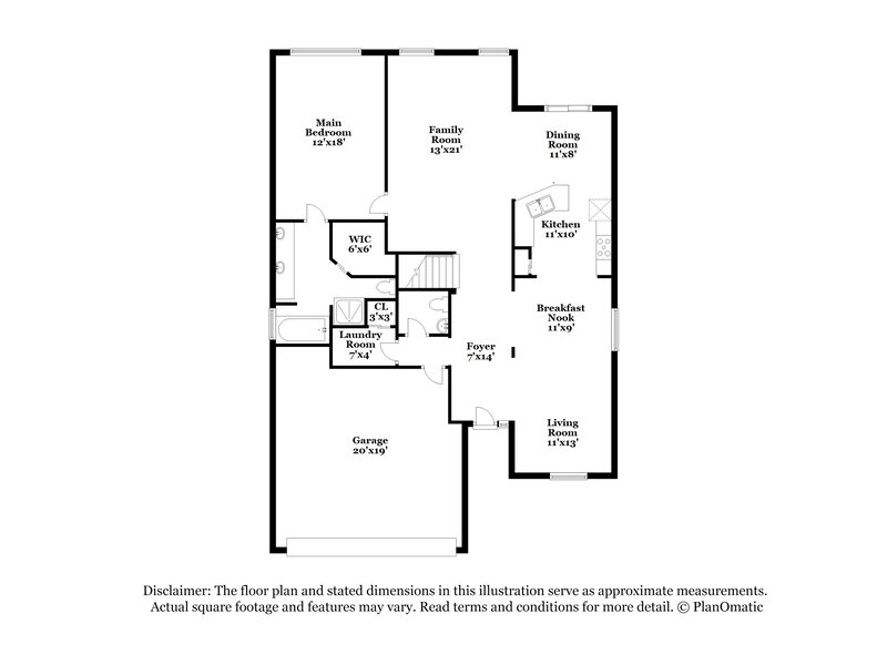 2,970/Mo, 8344 Lake Amhurst Trl Orlando, FL 32829 Floorplan View