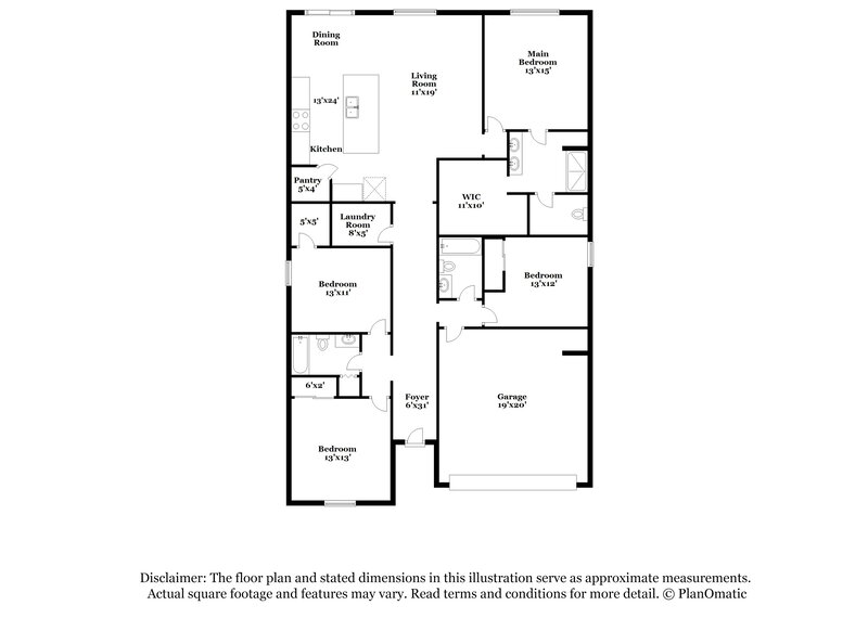 2,420/Mo, 492 Sun Warbler Way Saint Cloud, FL 34771 Floor Plan View