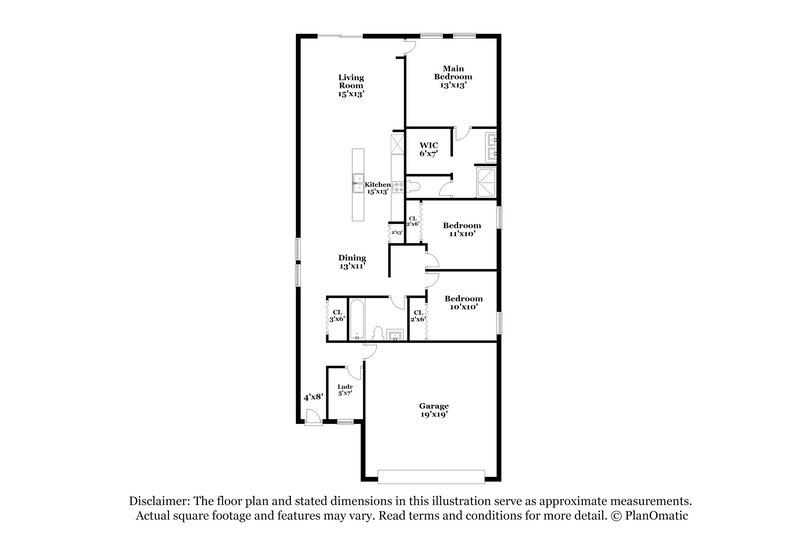 2,145/Mo, 5208 Stephs Field St Saint Cloud, FL 34771 Floor Plan View