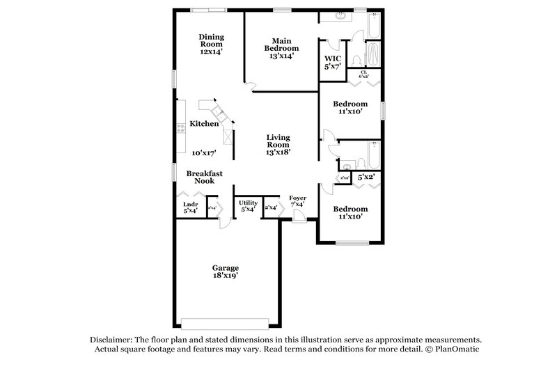 3,090/Mo, 3434 Arabesque Dr DeLand, FL 32724 Floor Plan View