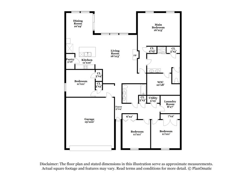 2,685/Mo, 102 Serenola Ct DeLand, FL 32724 Floor Plan View