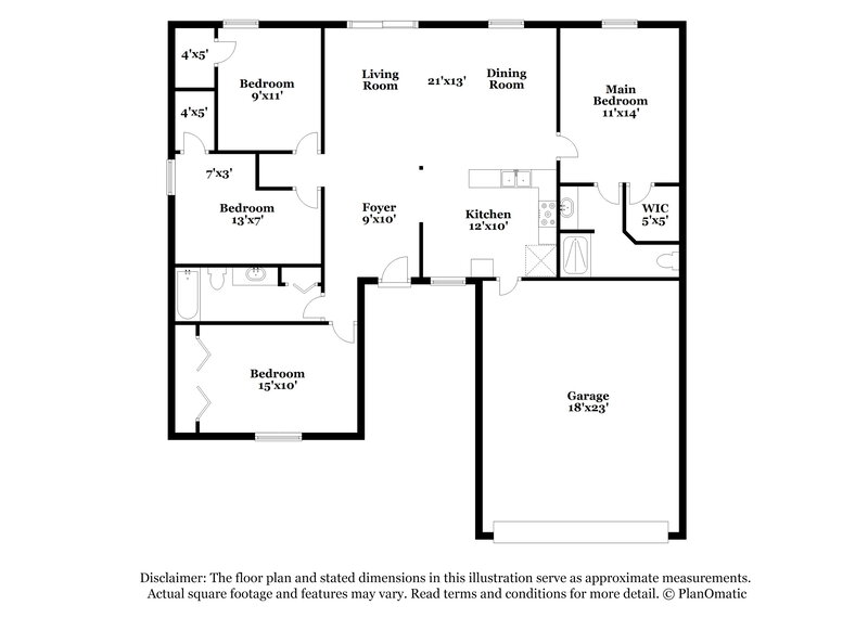 3,120/Mo, 10332 Cayo Costa Ct Clermont, FL 34711 Floor Plan View
