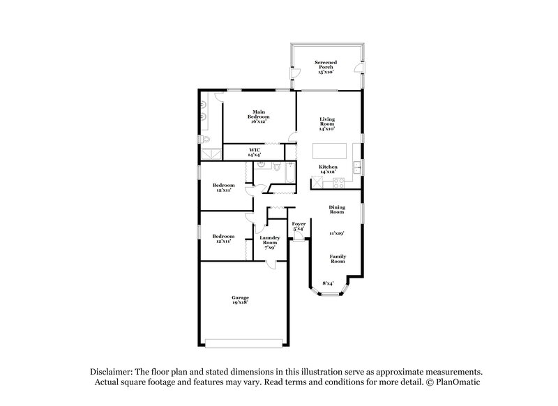 2,290/Mo, 2216 Donegan Pl Orlando, FL 32826 Floorplan View