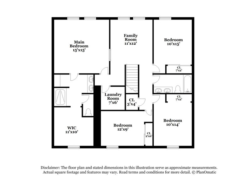 2,270/Mo, 1138 Oak Valley Drive Auburndale, FL 33823 Floor Plan View 2