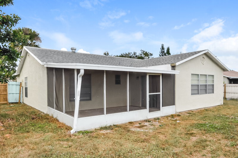 1,825/Mo, 3735 Militia Dr Titusville, FL 32796 Rear View