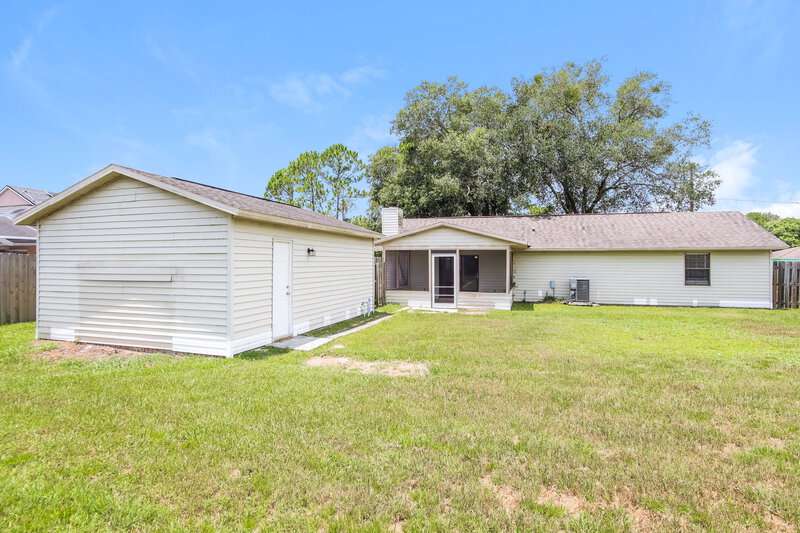 1,920/Mo, 361 Breezeway Ave NE Palm Bay, FL 32907 Rear View 2