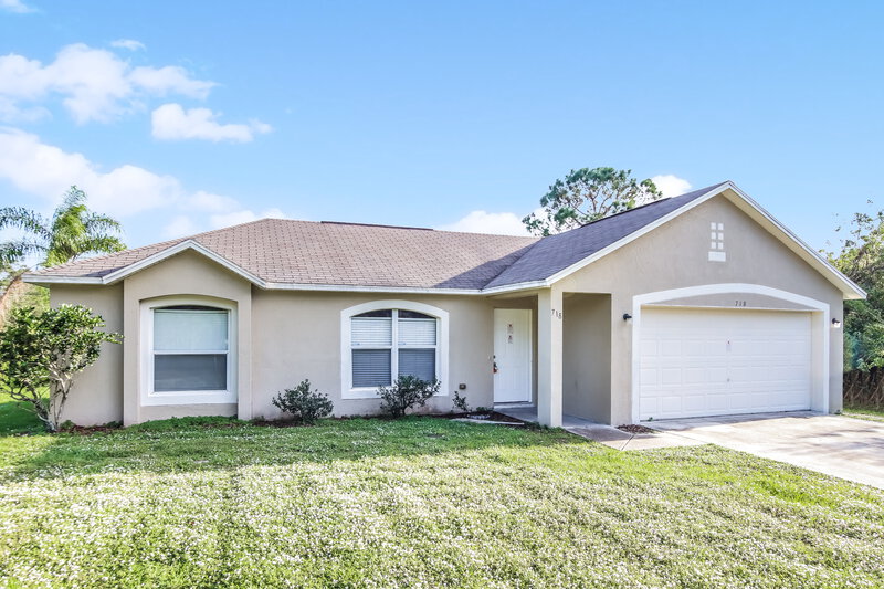 1,810/Mo, 718 Reading St SE Palm Bay, FL 32909 Front View