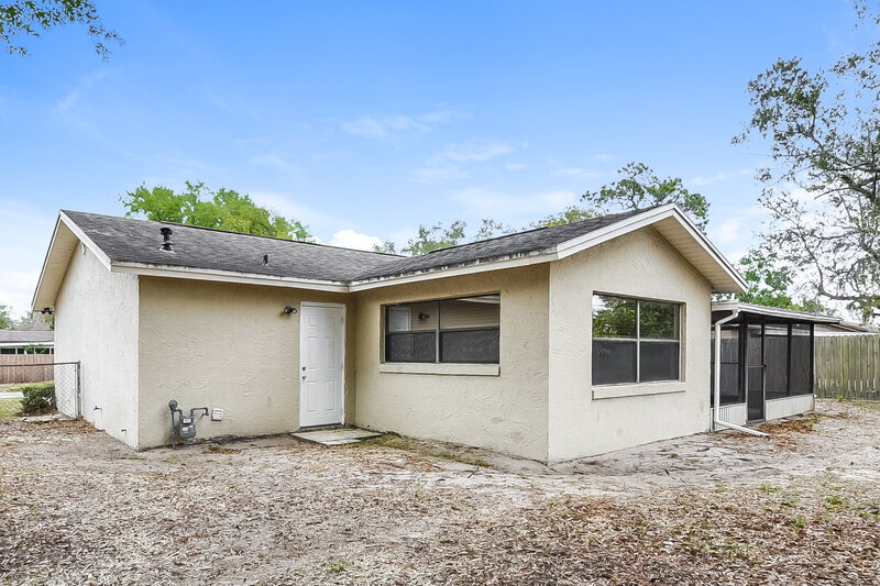 1,825/Mo, 3645 E Powder Horn Rd Titusville, FL 32796 Rear View