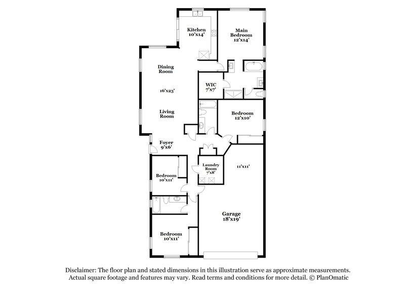 2,220/Mo, 35428 N Shorthorn Trl San Tan Valley, AZ 85143 Floor Plan View