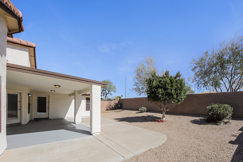 2,775/Mo, 22749 N 103rd Ln Peoria, AZ 85383 Backyard View