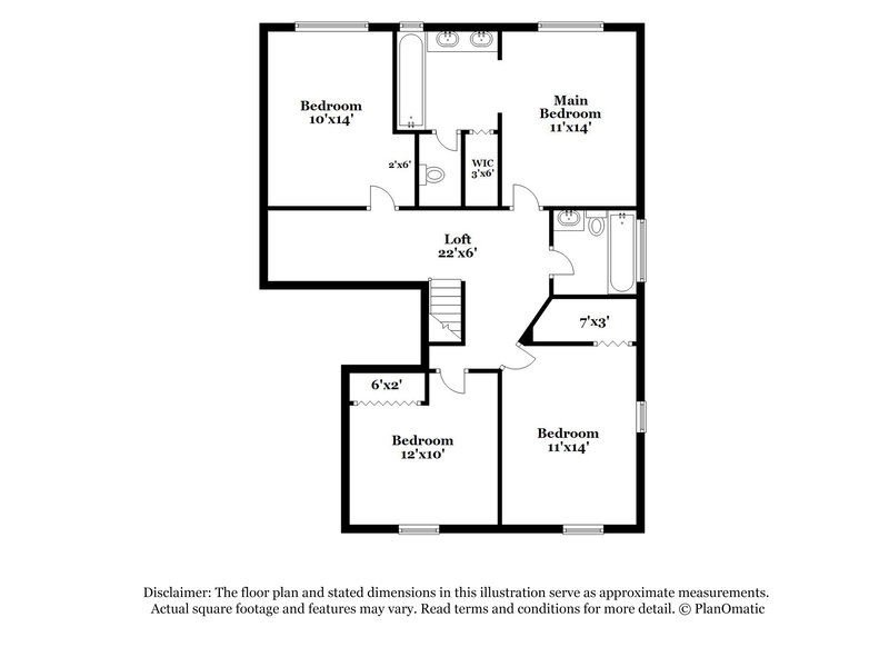 1,990/Mo, 15863 W Tasha Dr Surprise, AZ 85374 Floor Plan View 2