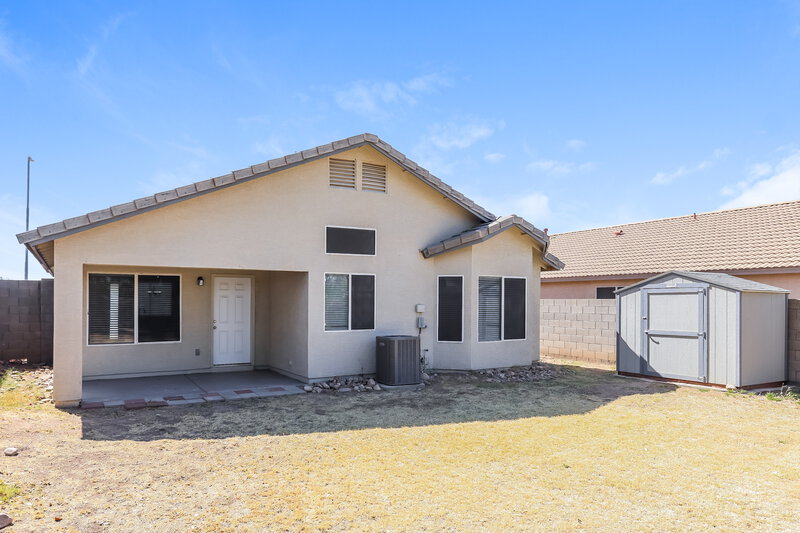 2,095/Mo, 20972 N 84th Ln Peoria, AZ 85382 Rear View