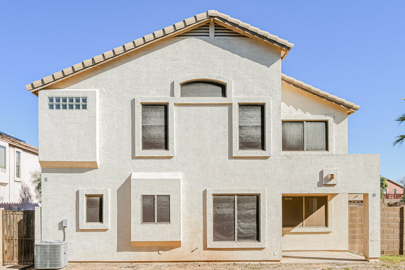 2,185/Mo, 3538 S Calderon Cir Mesa, AZ 85212 Rear View