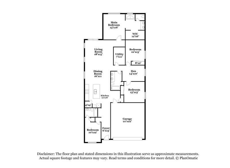 2,470/Mo, 22814 N 126th Lane Sun City West, AZ 85375 Floorplan View