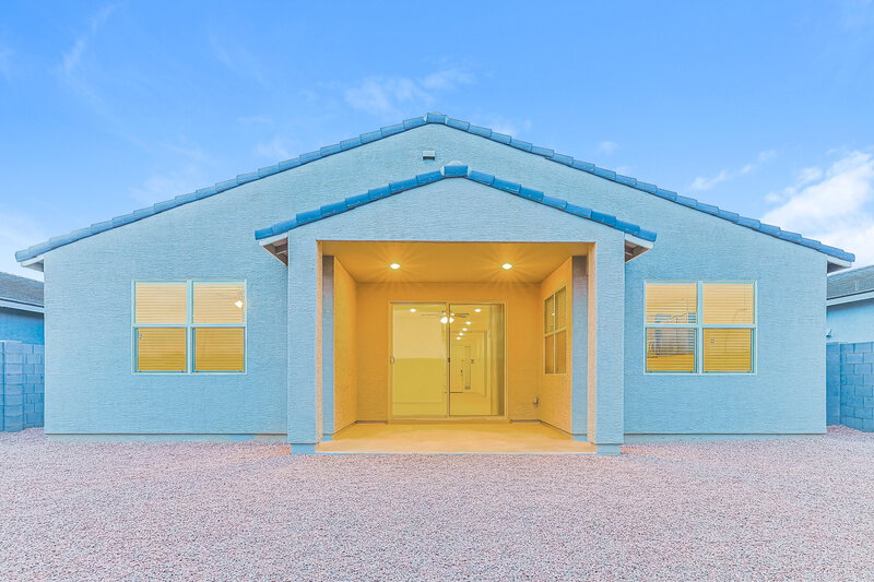 2,380/Mo, 4576 W Hannah Street San Tan Valley, AZ 85144 Rear View
